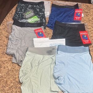 NWT Men’s Shinesty Boxer Briefs 4 Pair & Nowazton 2 Pair All XL Ball Hammock